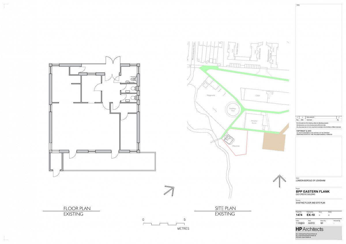 Floorplan for Old Bromley Road, Beckenham Place Park, Bromley